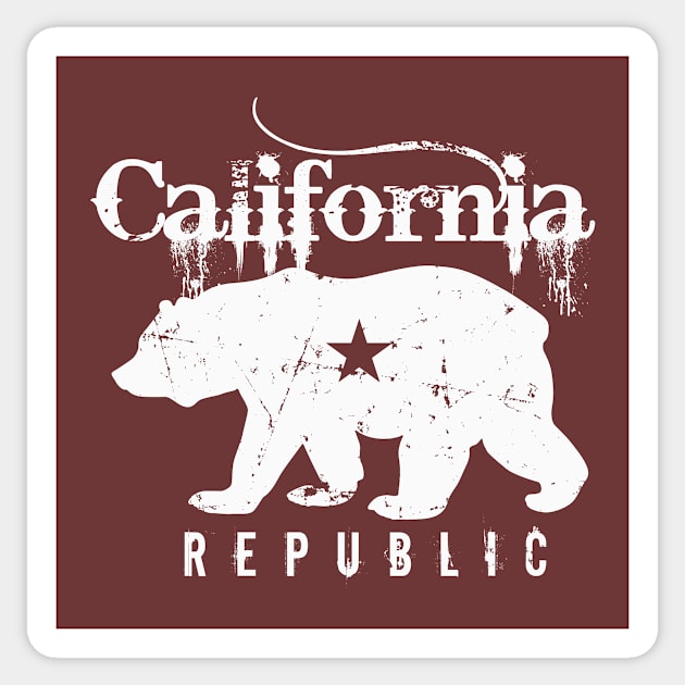 California Republic Sticker by Artizan